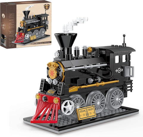 COGO City Steam Train Construction Toy 4214