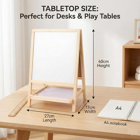WOODEN MAGN 5 IN 1 EASEL STAND ESB | INT492