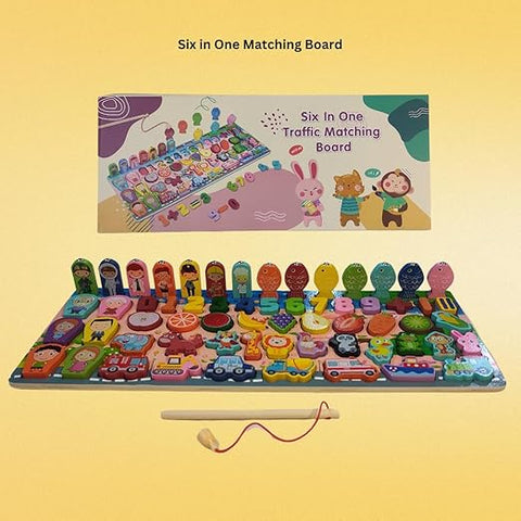6 IN 1 TRAFFIC MATCHING BOARD | TMB-552