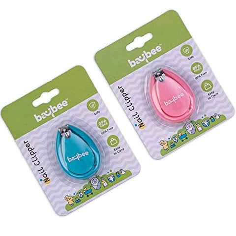 Baby Nail Clipper with Magnifier Safety Nail Cutter Toddler Infant Scissor Manicure Pedicure Care Pack of 1  | BYIE309