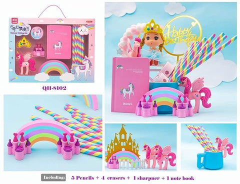 Unicorn Stationery Combo Set | GBT-QH8102