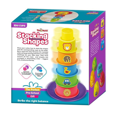Edu Cups Stacking Shapes | INT484