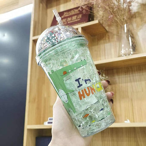 460ML DINO LIGHTING SIPPER | GBT-161