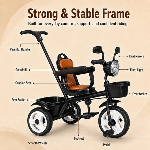 Baby Cycle For Kids | Age 1-5 Years | 5003 Tricycle