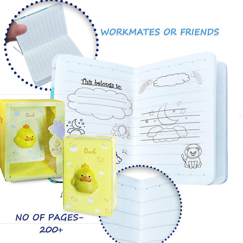 3D Squishy Duck Notebook Diary | GBT-BLN06202