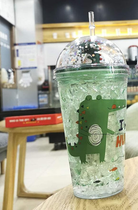 460ML DINO LIGHTING SIPPER | GBT-161