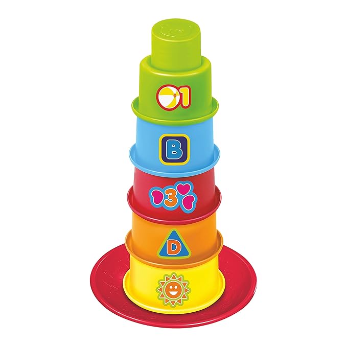 Edu Cups Stacking Shapes | INT484– KidsROAR