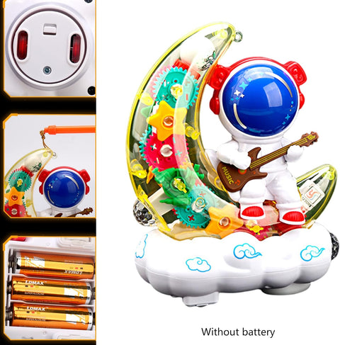 Electric Mechanical Gear Pet Astronaut-Shape Interactive Toy | NEYJ3044