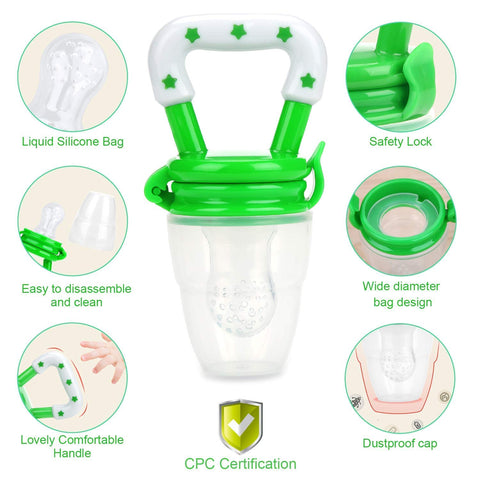 Food Feeder Soft Silicone Nippler | C-22-3 | PACK OF 1