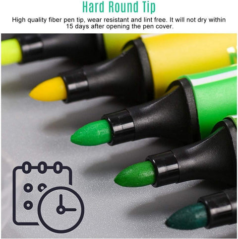 Colored Marker Pen Rounded Tip Watercolor Pen Kit Markers | GBT-1555