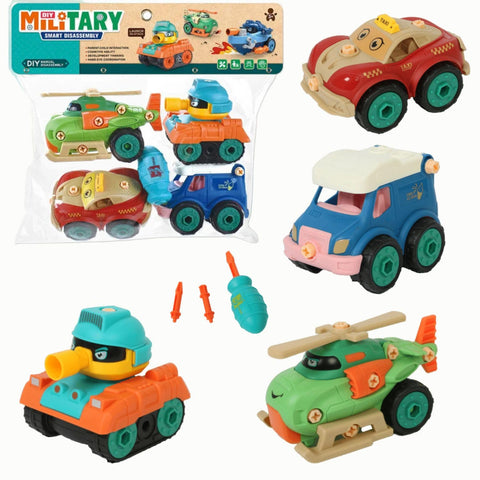 DIY Military Construction Toy Set | JD1899-18A