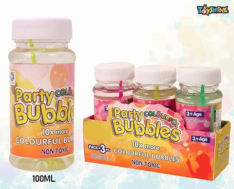 PARTY BUBBLES 3P 100ML | INT489 AT63