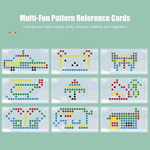 Magnetic Drawing Board With Pen And Beads | YX-29/9009-1