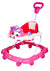 Ultra Soft Seat Baby Activity Walker with Wheel, Adjustable Height and Musical Tray and Toys