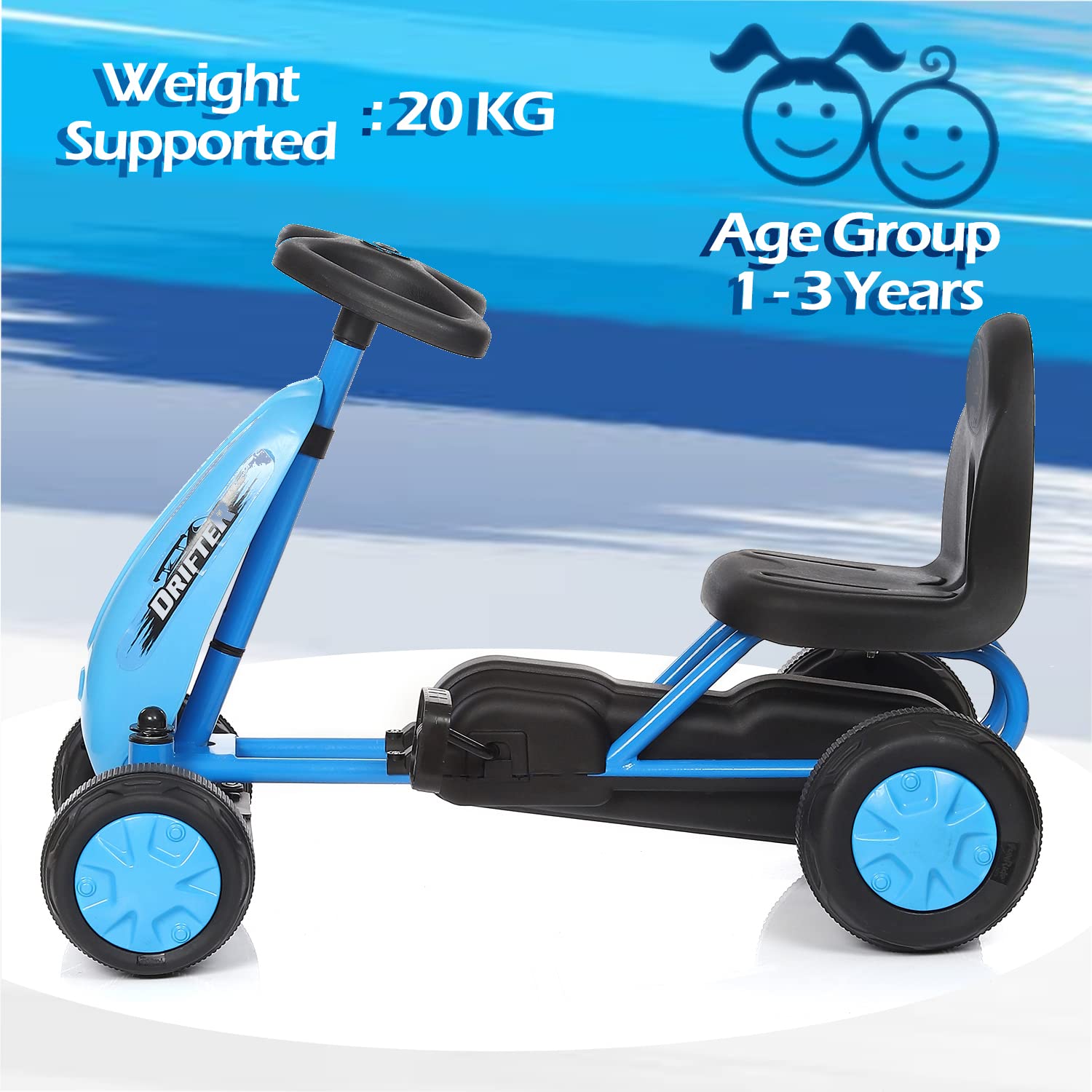Drifter Go Cart Rider | FC-250– KidsROAR