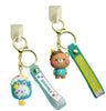 3D Fancy Rubber Keychain | KQ0707IM/BR | COLOR MAY VERY