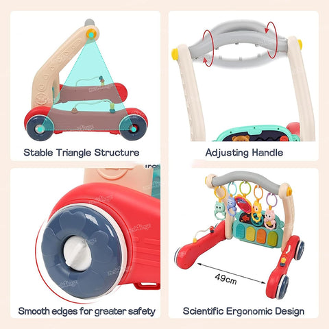 3IN1 PIANO PLAY GYM WALKER | CE354-1