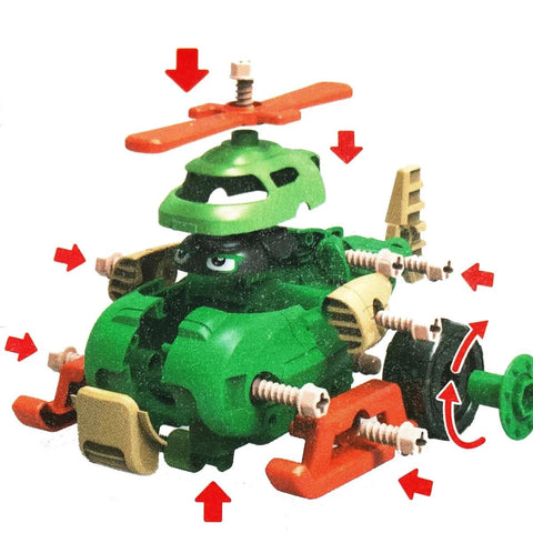 DIY Military Construction Toy Set | JD1899-18A
