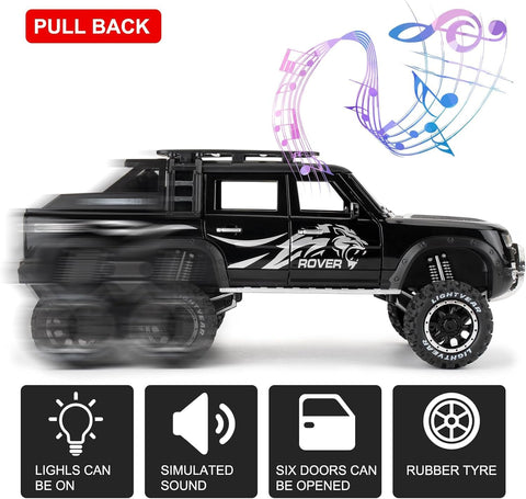 P/B OFF ROAD METAL DEFENDER JEEP WITH LIGHT MUSIC | ZY-CZ135B