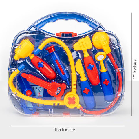 Doctor Medical Kit Toys with 8 Different Medical Instruments Along with Portable Medical Clinic Suitcase | 2060