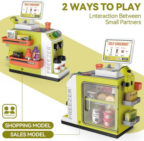 Cash Register For Super Market Set | 1072
