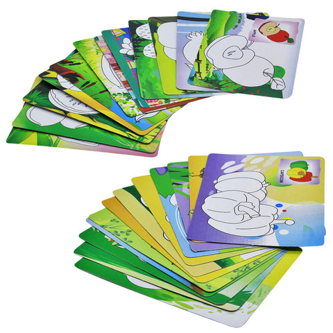 2 IN 1 COLOUR N WIPE FRUIT & VEGETABLES | EK-248