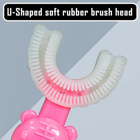 Manual U- Shaped Toothbrush  All Round Oral Cleaning Tool with Soft Bristles | GBR-TB279