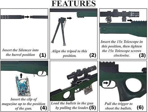 M24 SNIPER RIFLE | LMI-566AB