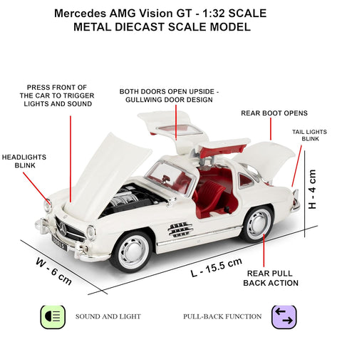 MERCEDESE BENZ 300SL 1:24 | CZ174