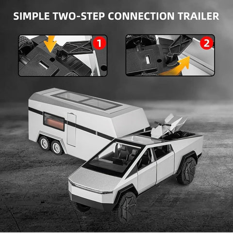 CYBER TRUCK WITH HOUSE 1:32 | CZ58