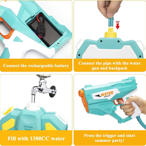 COMBAT WATER GUN | LMI-WG-2306