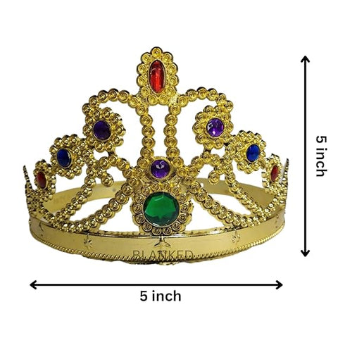 GOLD DESIGN QUEEN CROWN | HB6581
