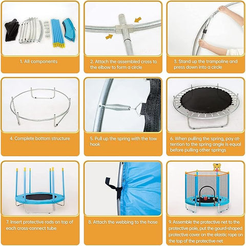 WM 55INCH TRAMPOLINE | EE-6350