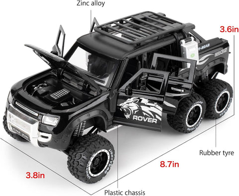 P/B OFF ROAD METAL DEFENDER JEEP WITH LIGHT MUSIC | ZY-CZ135B