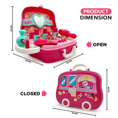 Beauty Make up case and Cosmetic Set Suitcase with Makeup Accessories | 008-917A