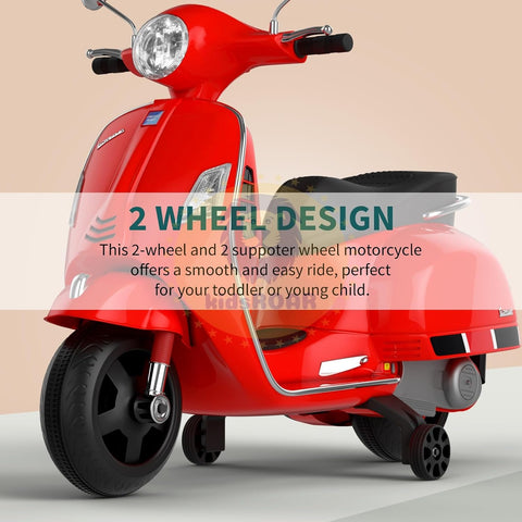 Vespa Bike For Kids | with Remote | Battery Operated Electric Bike