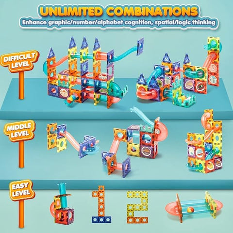 Magnetic Blocks 110Pcs | 8901