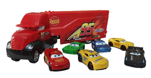 Set of 7 Pixar Cars 3 | 1:55 Alloy Toy |  NEJH933-33