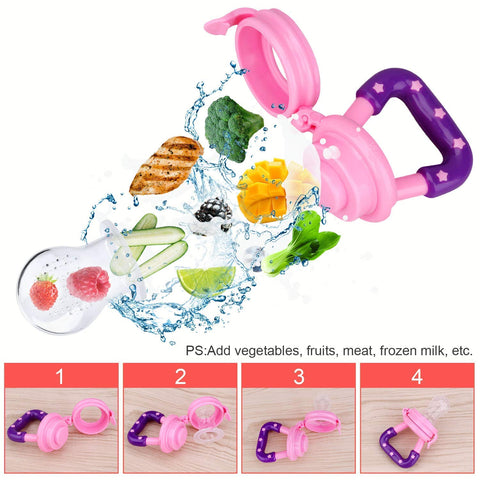 Food Feeder Soft Silicone Nippler | C-22-3 | PACK OF 1