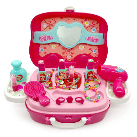 Beauty Make up case and Cosmetic Set Suitcase with Makeup Accessories | 008-917A