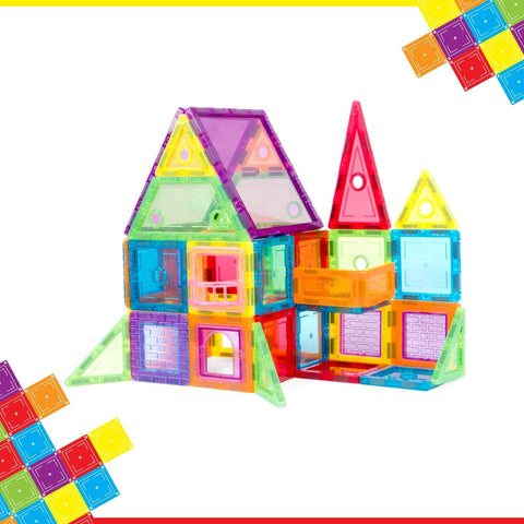 Magnetic Toys – 48 Pcs – A Stem Education Building Set | NE9914