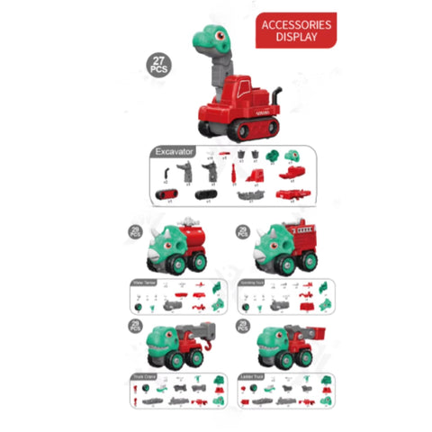 5 IN 1 ROBOT DINOSAUR | LMI-LM911-A