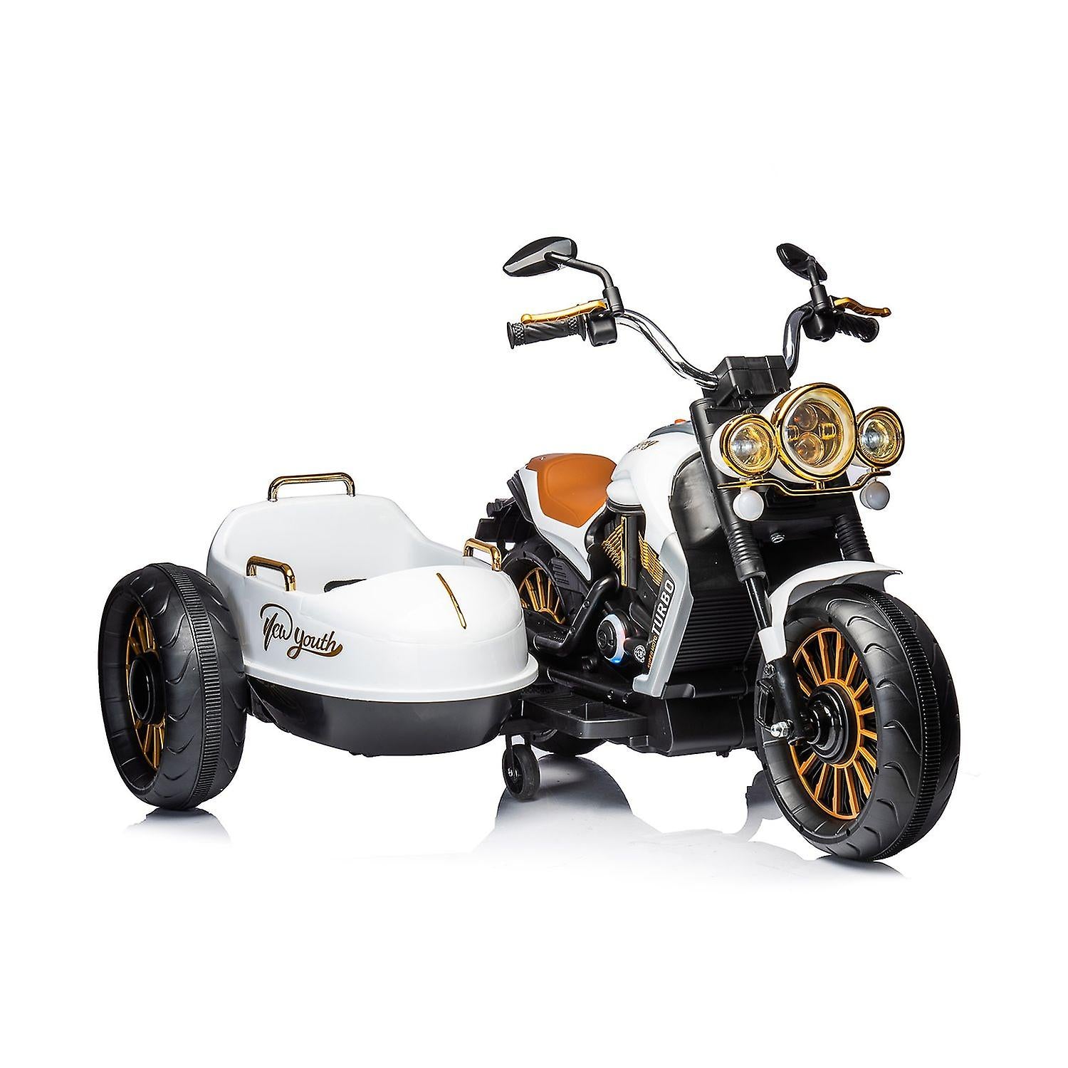 Electric motorcycle with sidecar BDL-1588– KidsROAR
