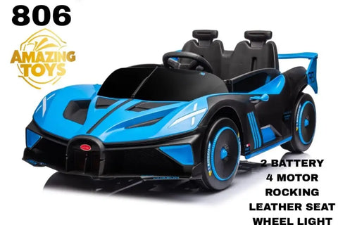Bugatti Big Sport Car 4x4 Ride On for Kids | 806S