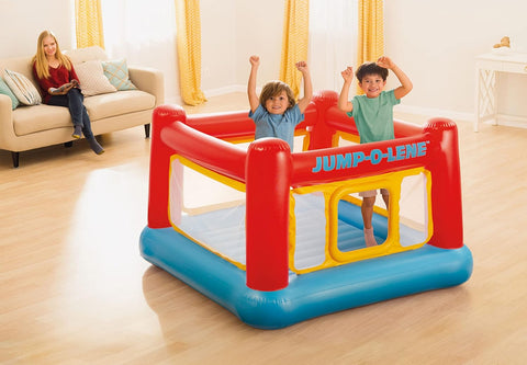 Playhouse Jump-O-Lene Inflatable Bouncer, 68" X 44" | 48260