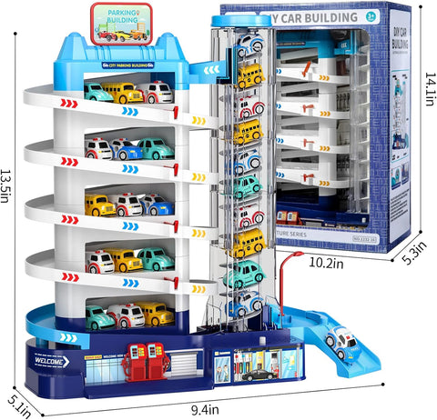 Race Track Car Garage Parking Adventure | 1232-16DCP