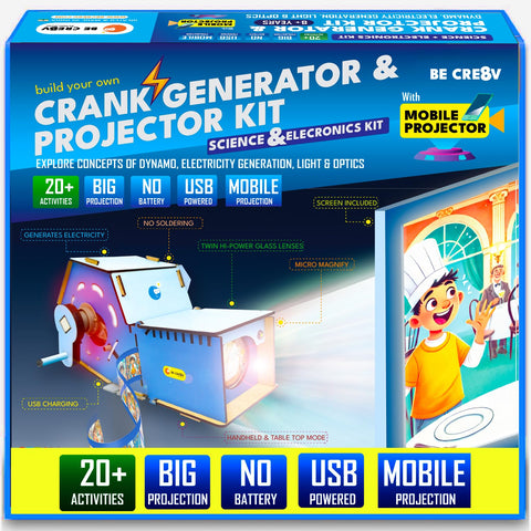 CRANK GENERATOR N PROJECTOR KIT | BE143018