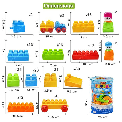 BLUE BAG BLOCK 220PC | LM-98
