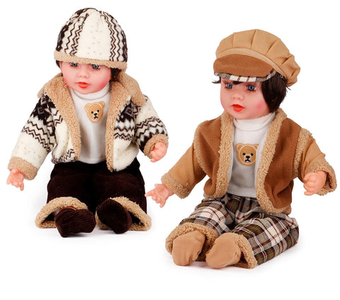 Musical & Singing Poem Boy Doll Soft Plush | LMI-NI902B ( PACK OF 1 )