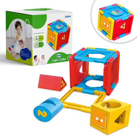 Baby Activity Cube and Montessori Toys | A7990HSL
